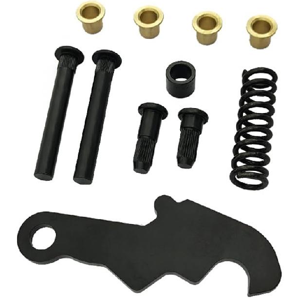 Door Hinge Repair Kit Latch Well Door Hinge Repair Kit New Door Hinge Pin Bushing Cam Studs Spring Set for Ford 1964-1967 for Mustang Mercury Comet
