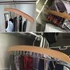 Konten Tie Hanger, Belt Hanger, Holds Ties, Belts, Scarves, Camisoles, Underwear, and Towels, Plenty of Storage, Wooden Clothes Dryer, Closet Organiza