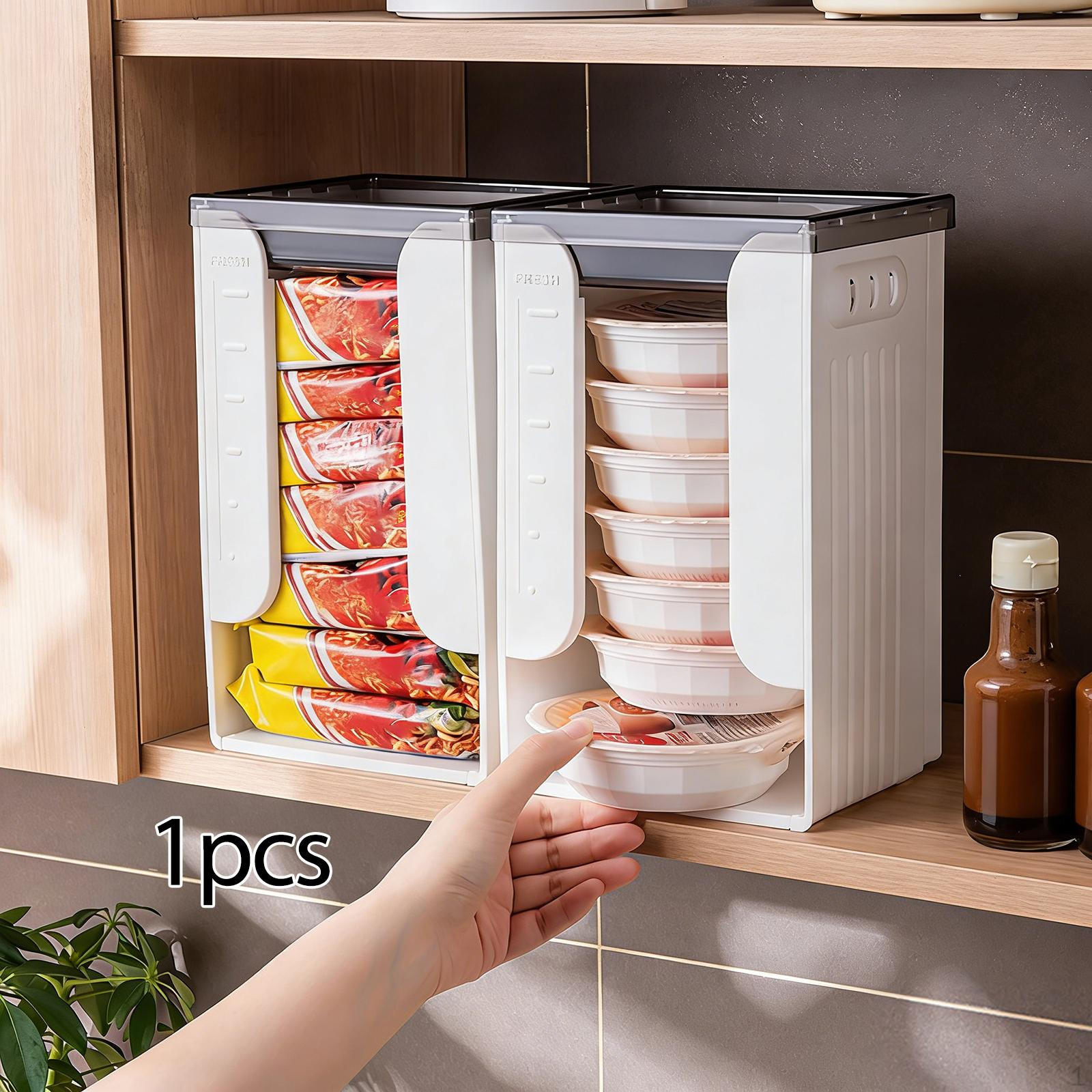 

Instant Noodle Organizer Box Kitchen Storage Container Easy Access Stylish Versatile Modern Large