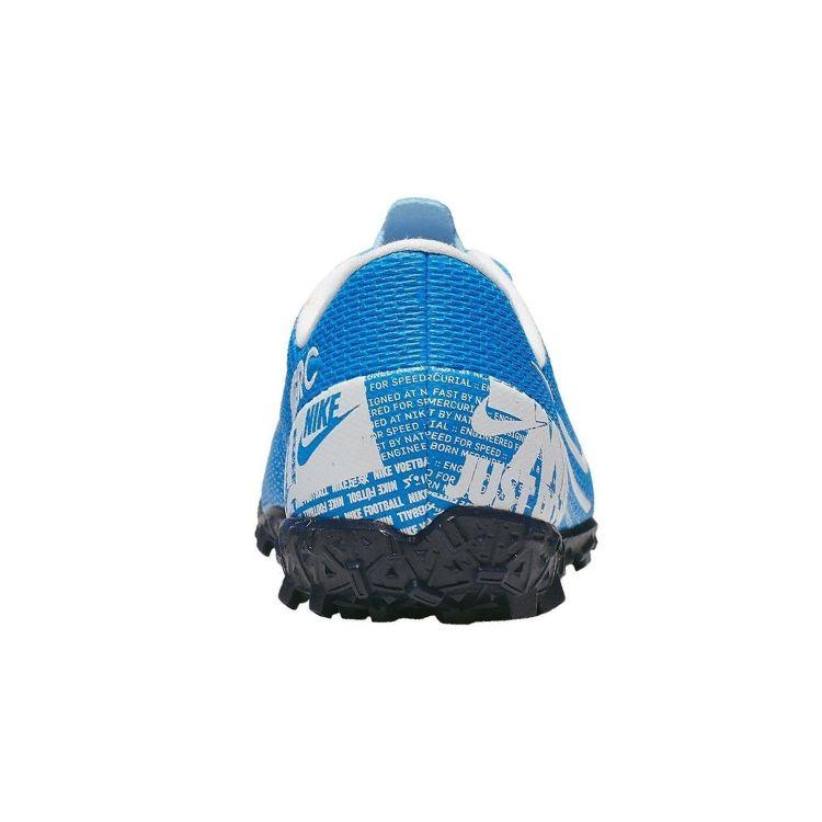 Nike Jr Vapor 13 Academy Tf Low Football Shoes Kids Football Shoes Blue AT8145-414
