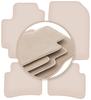 PREMIUM Beige Floor Mats For: Kia Rio IV Hatchback 2017-
