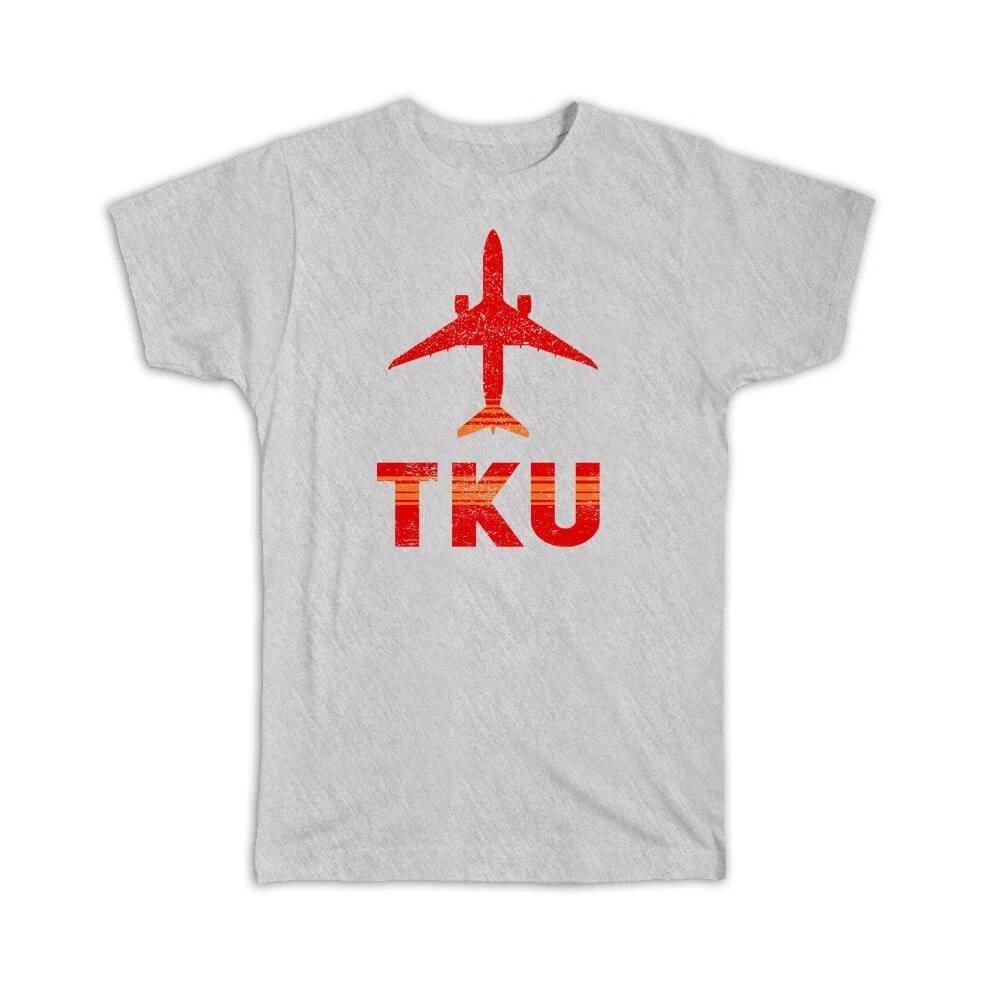 Gift T-Shirt : Finland Turku Airport TKU Travel Airline Pilot AIRPORT S