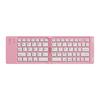 Slim Design Wireless Folding Keyboard Rechargeable Foldable Keyboard Bluetooth Keyboard  Tablet