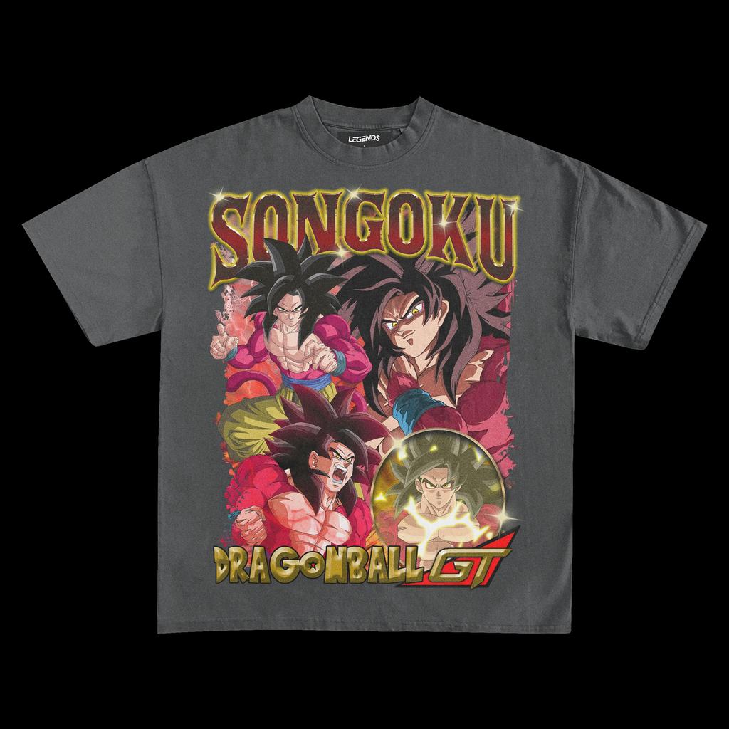Songoku Dragon Ball Z Graphic T-shirt Women's Men's Oversized Streetwear Y2k Hip Hop Harajuku Loose Short Sleeves High Quality Female Male Clothing