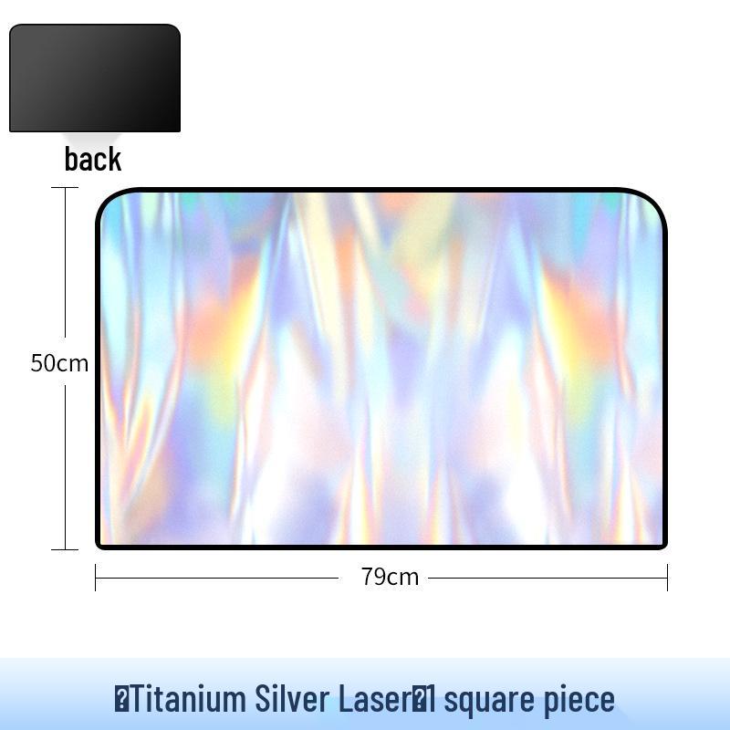 Magnetic Reflective Car Window Sunshade Curtain - Heat Insulation & Privacy Protection