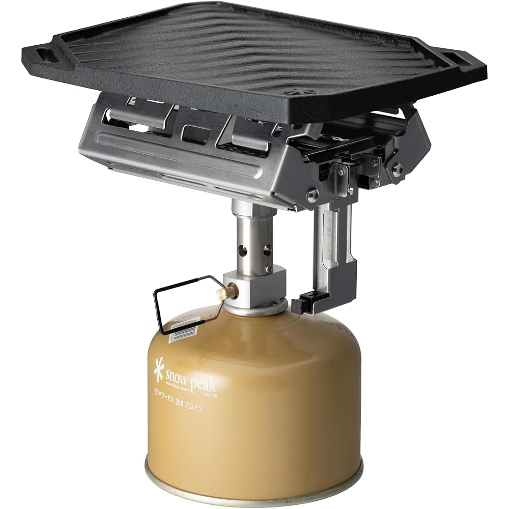 Snow Peak Giga Power Stove Recta Griddle Camping Outdoor Cooking Equipment CS-150