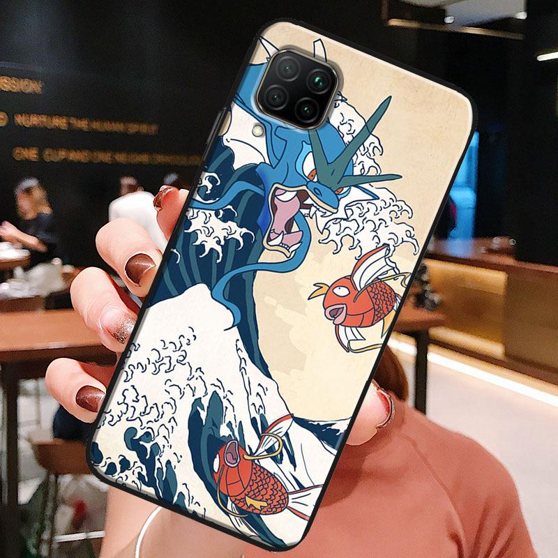 The Great Wave Off Kanagawa For Huawei Honor X8a X7a X9a X8 50 70 90 Lite Magic5 Pro P20 P30 P40 P50 P60 Nova 9 5T Case