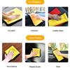 1Pc Microfiber Cleaning Towel Thicken Soft Drying Cloth Car Body Washing Towels Double Layer Clean Rags Car Accessories