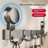 Suction Cup Coat Hooks Removable No Drill Vacuum Adhesive Hangers for Bathroom Kitchen Organizing