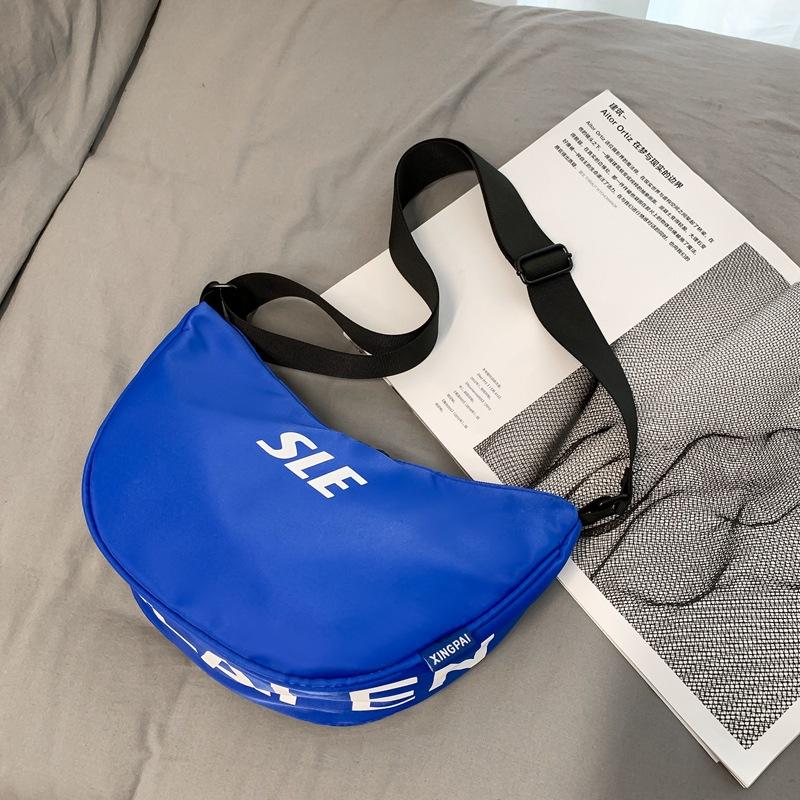 Crossbody Bag Men'S Japanese Students Diagonal Span Simple Large-Capacity Backpack Casual Shoulder Bag Women