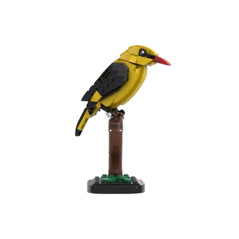 Spot small particle assembly building blocks MOC-213411 189pcs creative bird oriole bird educational toy assembly model gift set
