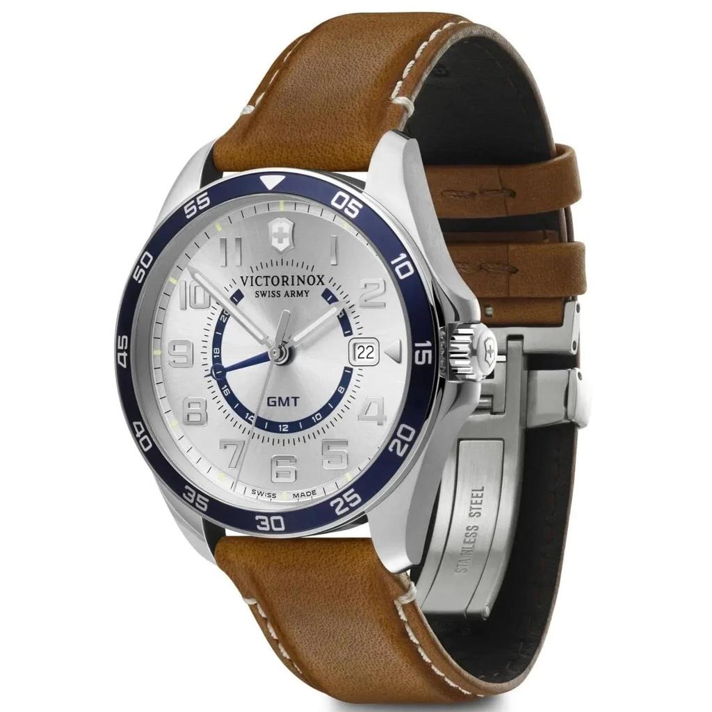 Victorinox FIELDFORCE CLASSIC GMT 241931 Men's Brown Watch