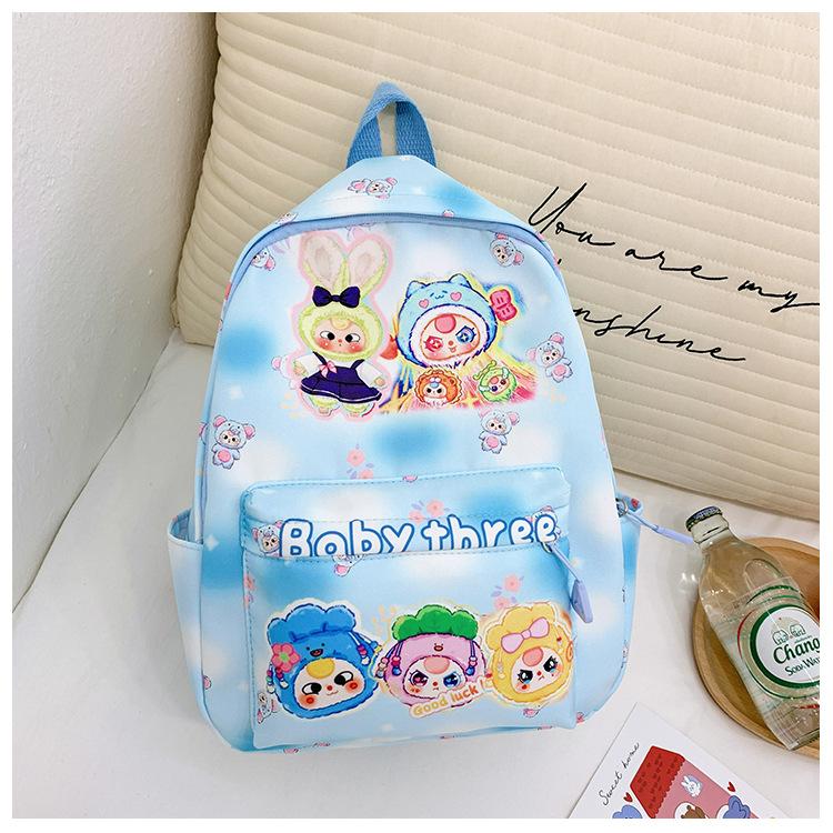 School bag new cartoon animation backpack Ava three-year-old leisure student backpack