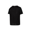 Puma Simple Breathable Outdoor Casual Sports Solid Color Round Neck Short Sleeve T-Shirt Men Tops Black 587212-01