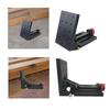 Équipement d'essai de machines Outils à main en alliage d'aluminium Outils de bricolage Équipement d'atelier Plateforme de réglage de machines portable noire