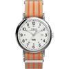 TIMEX Weekender Unisex Watch TW2Y08900 Quartz Movement, 50M Water Resistance, Mineral Glass, White Dial, Brass
