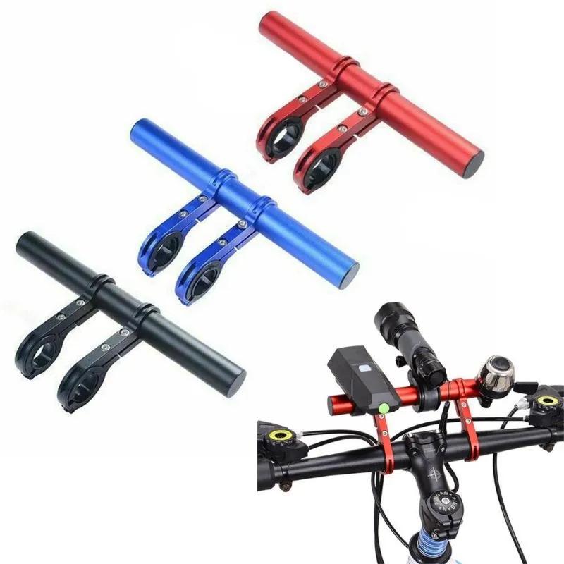 20CM Aluminum Alloy Bike Handlebar Extender Mount Mountain MTB Bicycle Cycling Headlight Bracket Lamp Holder Riding Accessories