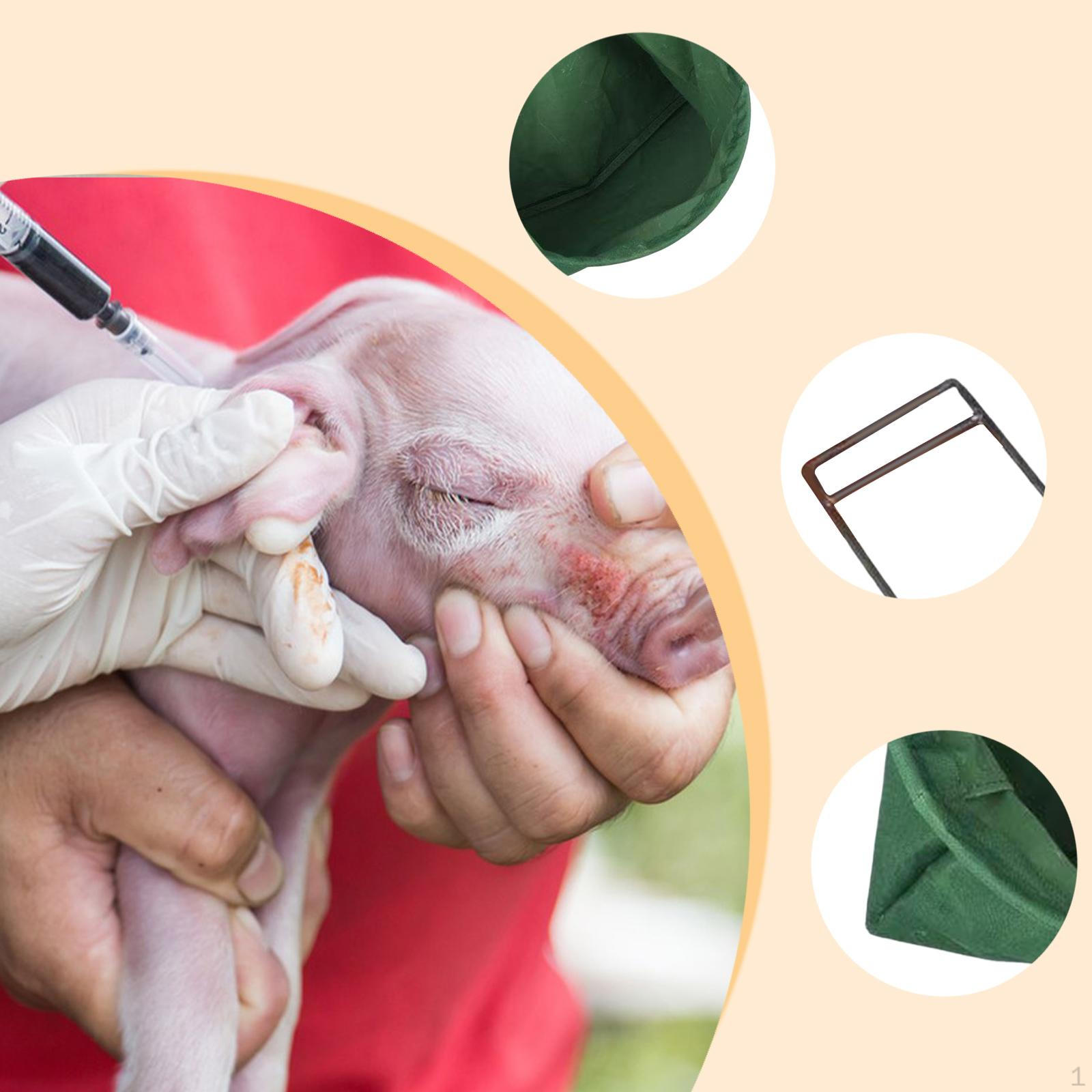 Cover Bag for Pig Heads, Handling Livestock, Transporting Supplies, Facilitates Handling, S