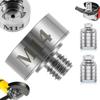 Toorise Adapter für X-Lock auf M14 Gewinde 304 Edelstahl X-Lock Konverter Adapter für Winkelschleifer Trennscheibenadapter