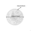 Christmas Coasters Model Crafts Cup Pad Creative Display Resin Epoxy for Living Room Home