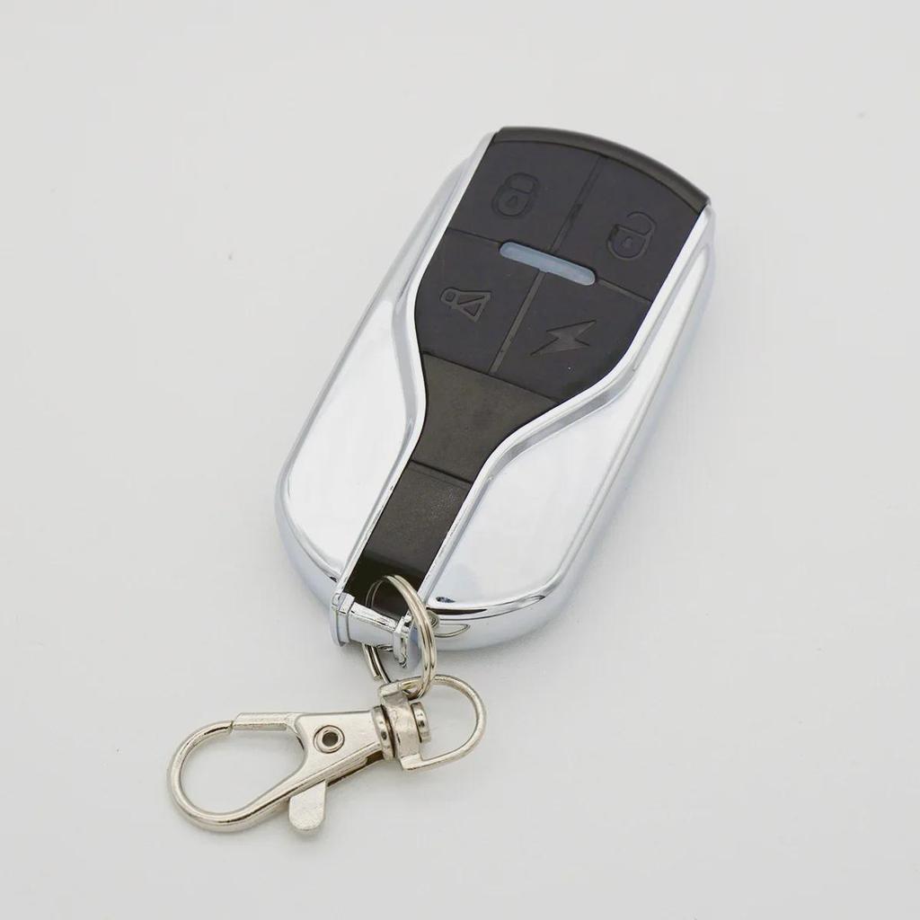 Advanced 12V Motorcycle Anti-Theft Alarm with Remote Ignition and Vibration Sensor