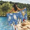 Cartoon M-Mofusand-S Towel Quick Drying Beach Towels Are Suitable For Swimming Pools Camping Yoga And The Gym