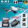 S-X1 New 5G GPS 8K HD EIS Cameras Drone with Screens 3-Axis Anti-shake Gimbal 8K Aerial Brushless Drones RC Quadcopters Mini UAV