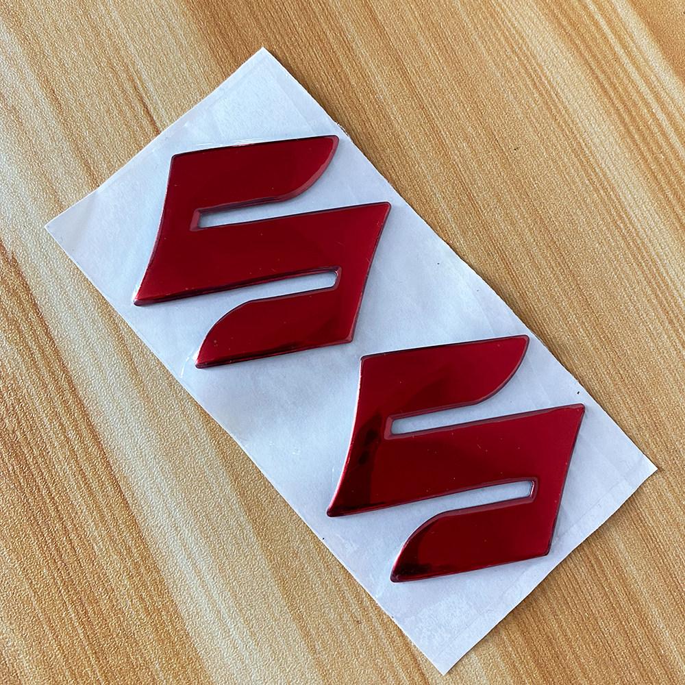 3D logo Suzuki Samolepka Motocykl Znak na nádrž Obtisk