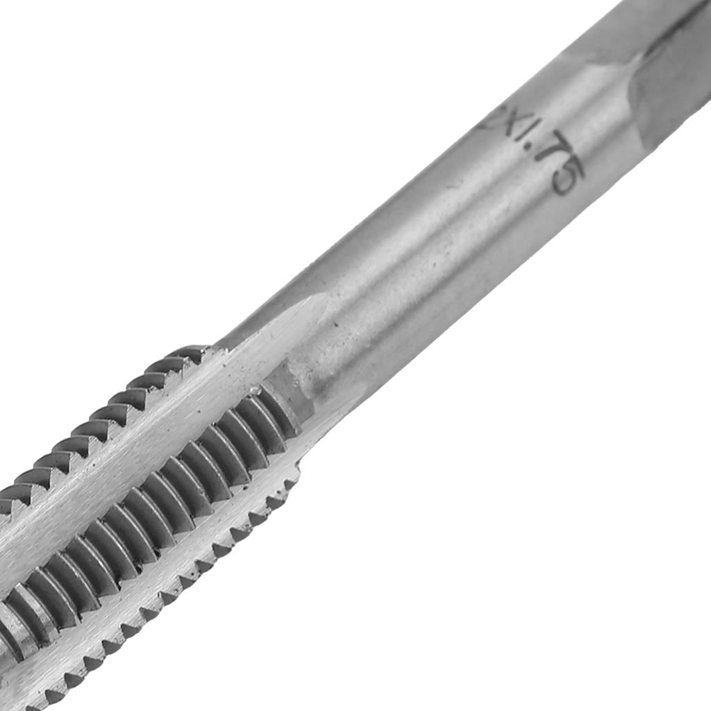 2pcs High Speed Steel   Thread Tap Straight Flutes Thread Tapping Tool Hand Thread Tap