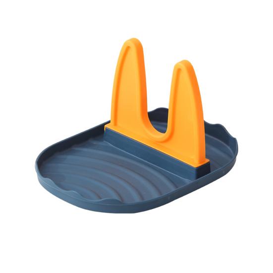 

Организация: гладкий край, большой дизайн ниши, удобный держатель для крышки кастрюли для домашней кухни, подставка для крышки кастрюли