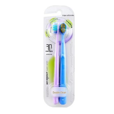 Beijiajie F672 3D Super Clean Soft Bristle Toothbrush - 2 Pack