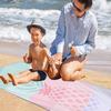 Colored-skin Pineapple Digital-printed Polyester Superfine Fiber Double-sided Fleece Beach Vacation Bath Towel, Beach Towel