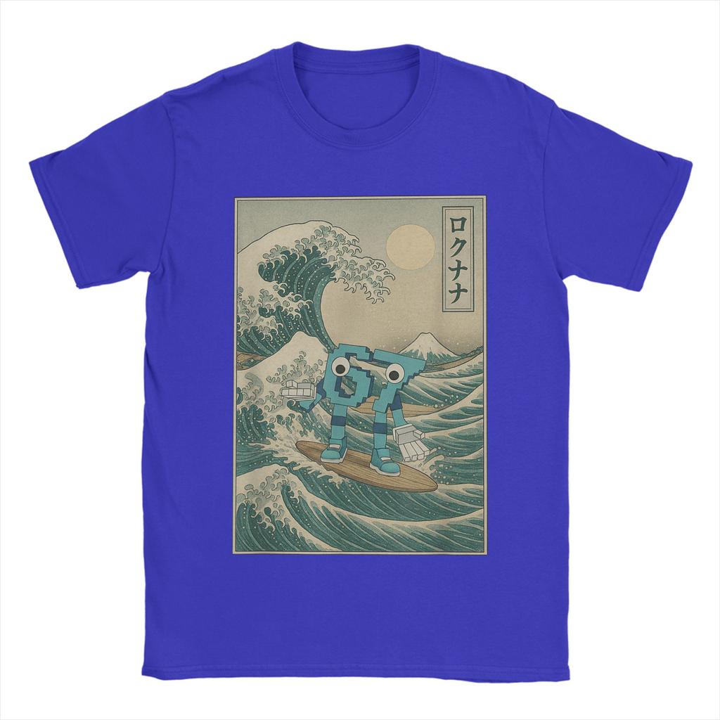 Six Seven 67 Great Wave Off Kanagawa Italian Brainrot T Shirts for Unisex 100 Cotton TShirts Tees Short Sleeve Clothing Original