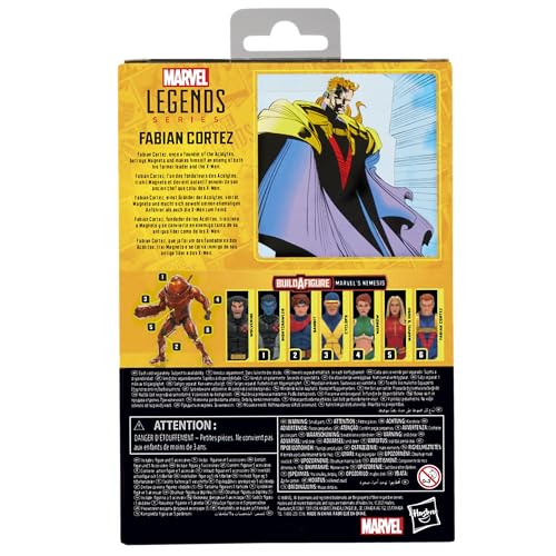 Marvel Legends Series Fabian Cortez X-Men Comic Collectibles 6-Inch Scale Action Figure