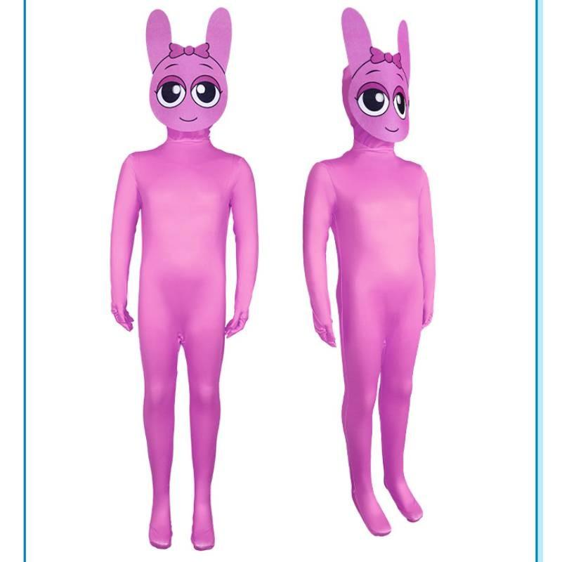 Cosplay Incredibox Sprunki Costume Costume Full Body Game Performance Jumpsuit