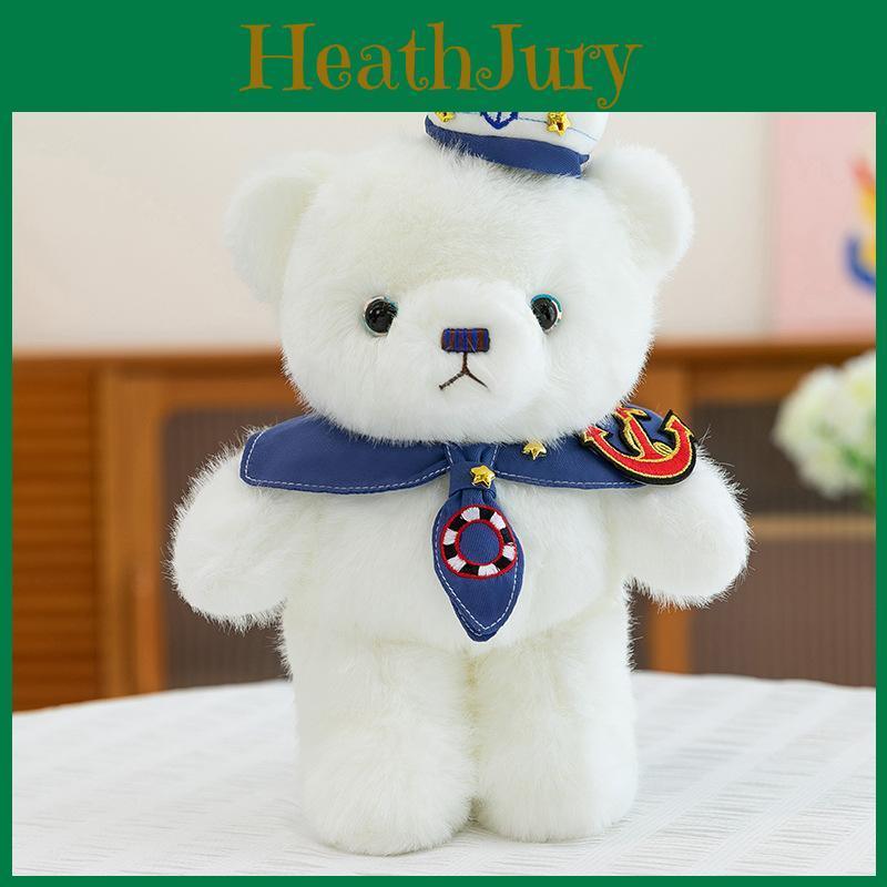 Cute Cartoon Sailor Suit Teddy Bear Plush Doll Children Companion Toy For Kids Gift And Collectors