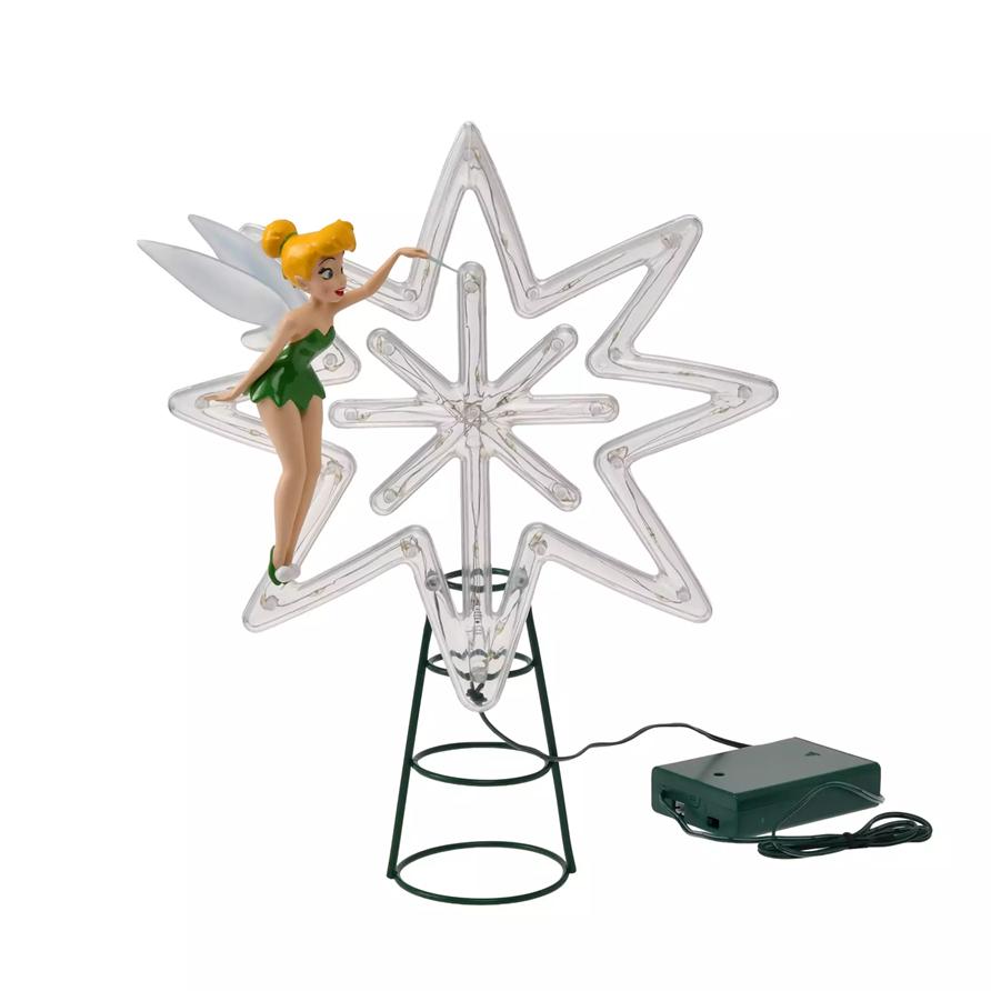 Disney Tinker Bell Light Up Tree Topper ( Disney Christmas ) Japan NEW