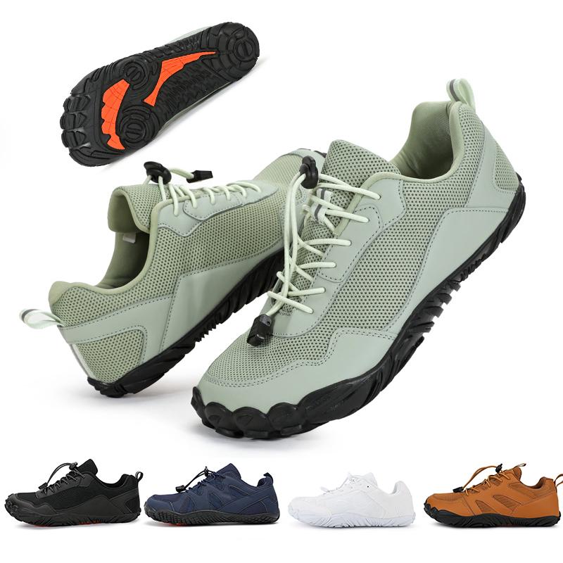 Men's Minimalist Trail Running Barefoot Shoes UNISEX Wide Toe Box Zero Drop Aqua Sock Kayaking Boating Hiking Surfing Walking
