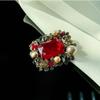 Women Trendy Classic Square Brooch Pin Luxury Vintage Lady Coat Clothing Pins Jewelry Gift
