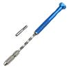 Pin Vise Hand Drill Set Semi Automatic Spirals Hand Drill Rotary Tool Twist Drill Bits for Resin Electronics Crafting