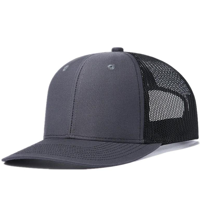 1pc Hot Sale Unisex Cap Slight Curved Style Trucker Hat Men & Women Casual Outdoor Breathable Summer Cap