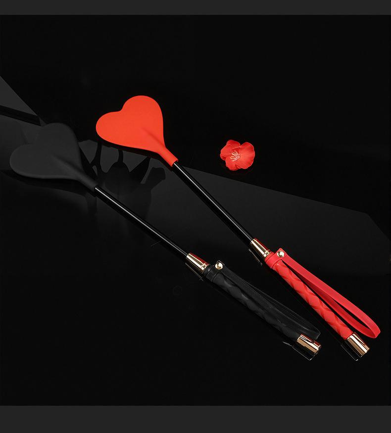 Silicone Slap Riding Crop: SP Leather Erotic Whip for Couples' Play