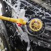 Car Wash Brush with 3 Spray Modes High Pressure Rotatable Design Compact Portable Ergonomic Car Cleaning Brush