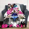 Gaga Poster Print Flannel Blanket High Quality Warm Comfortable Cover for All Seasons Perfect for Gifts Home Decor