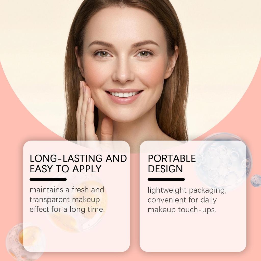 Zephoco Silky Soft Orange Blush: Long-lasting, Moisturizing, Natural Look