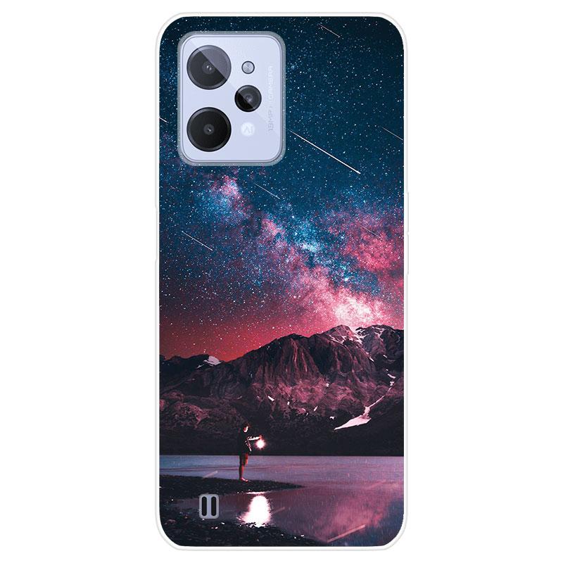 Per Realme C31 C 31 RealmeC31 Custodia morbida in silicone Cover posteriore Custodia per cellulare alla moda