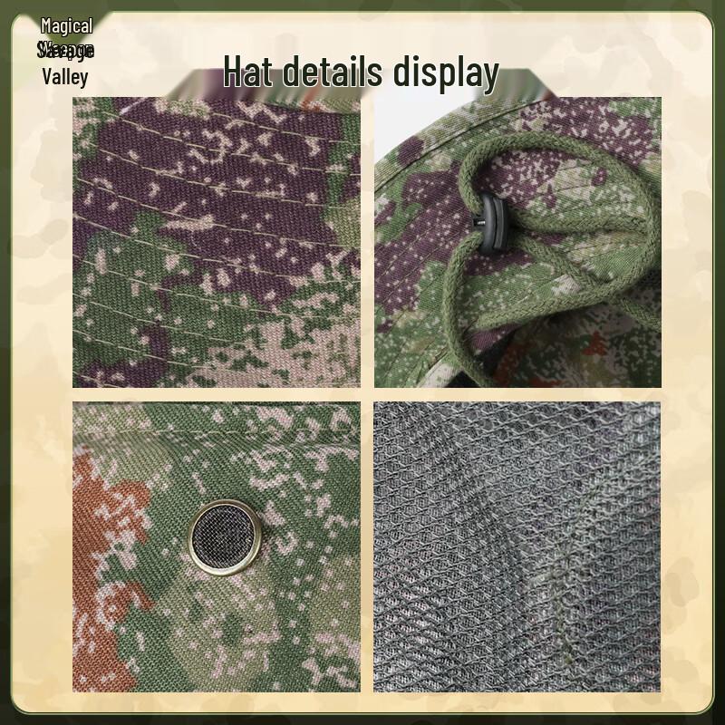 Quick-Dry Camouflage Outdoor Boonie Hat