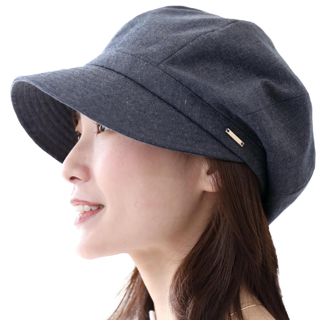 Newsboy cap with beautiful silhouette linen blend Hat for spring and summer UV protection All sizes are slightly larger than other hats [DreamHats]