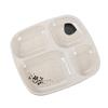 Tangyu Melamine Four-Compartment Meal Plate