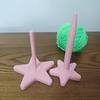 3D Printed Yarn Spinner Smooth Rotating Yarn Holder Cute Star Tangle-Free Yarn Spinner for Crocheting Knitting Lovers